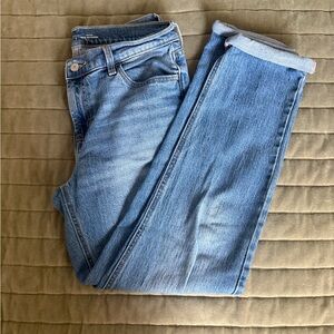 Old Navy Light Blue Straight Leg Jeans